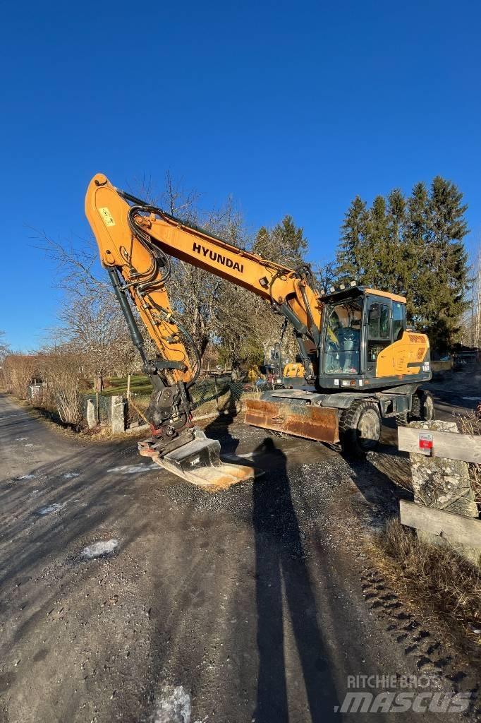 Hyundai HW 140 Excavadoras de ruedas