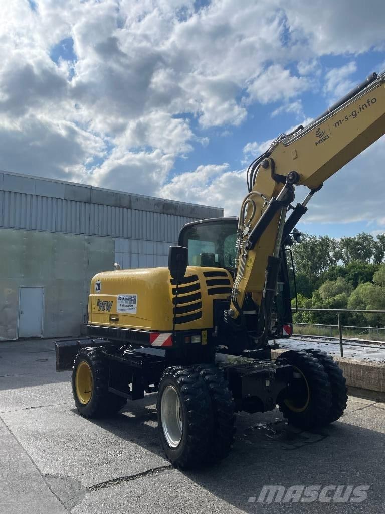 Yanmar B 95 W Excavadoras de ruedas