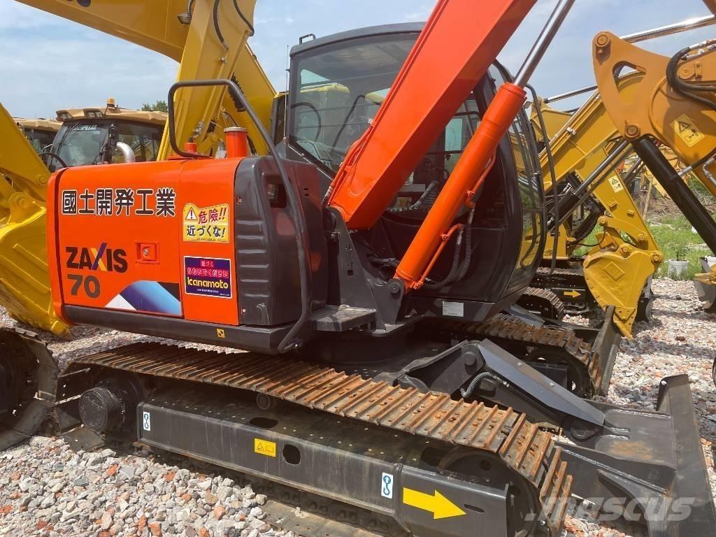 Hitachi ZX 70 Excavadoras sobre orugas