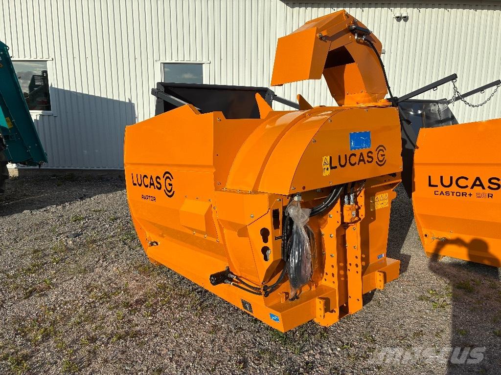 Lucas G Raptor Desmenuzadoras, cortadoras y desenrolladoras de pacas