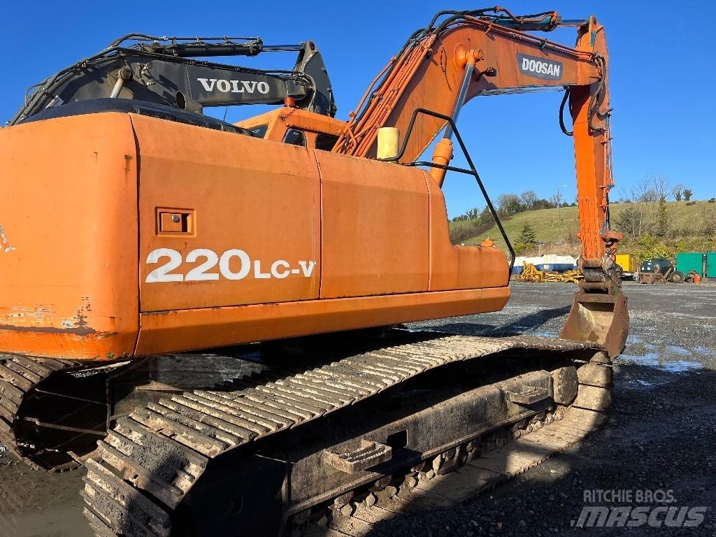 Doosan DX 220 Excavadoras sobre orugas