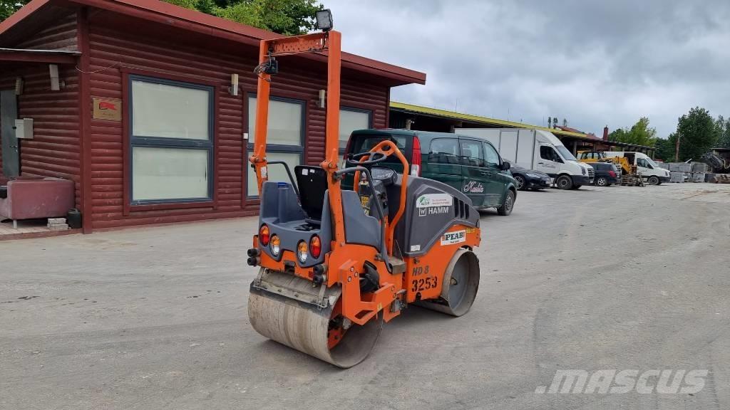 Hamm HD 8 VV Rodillos de doble tambor