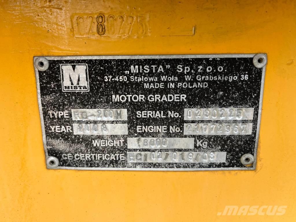  Mista RD200H Niveladoras
