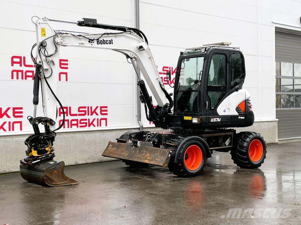 Bobcat E 57 W Excavadoras de ruedas