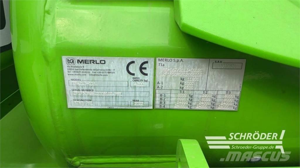 Merlo TF 42.7 - 116 Manipuladores telescópicos agrícolas