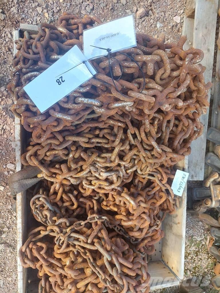  Łańcuchy 600/55/26,5 Cadenas / Orugas