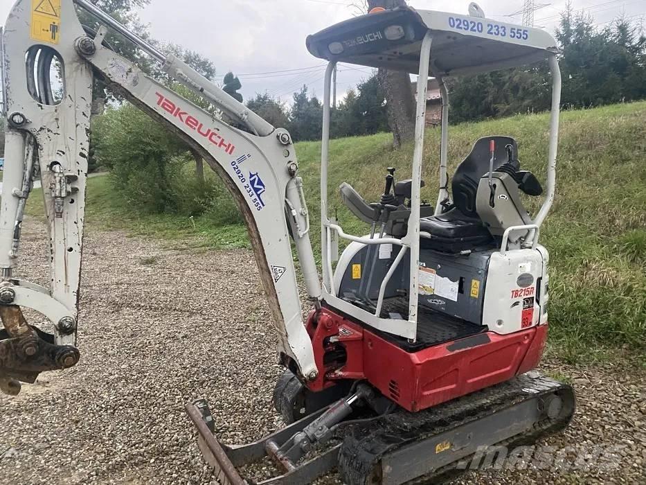 Takeuchi TB 215 R Miniexcavadoras