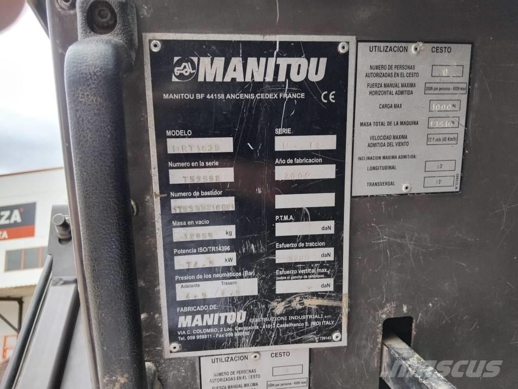 Manitou MRT1635 Carretillas telescópicas