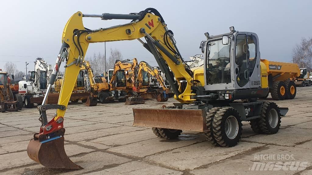 Wacker EW100 Excavadoras de ruedas