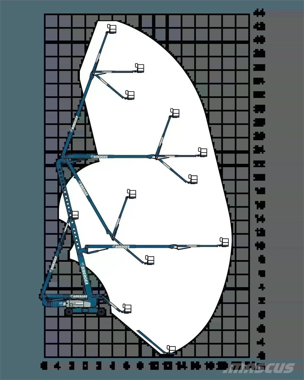 Genie ZX 135/70 Plataformas con brazo de elevación manual