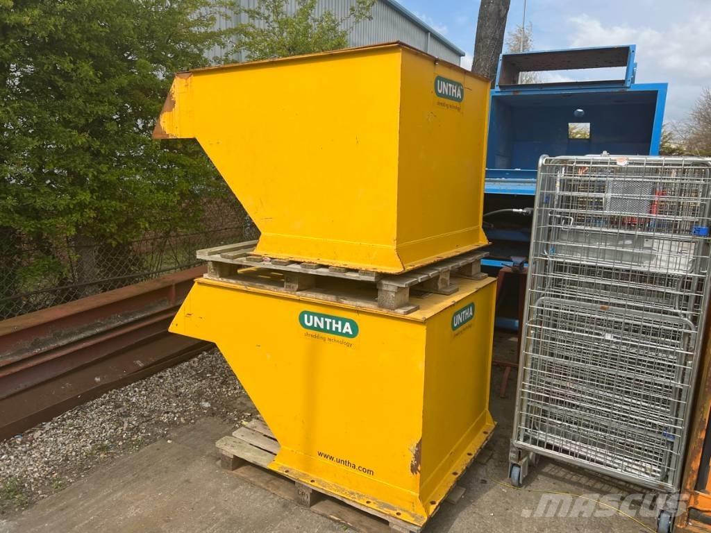 Untha RS50 Feed Hood Motores y engranajes