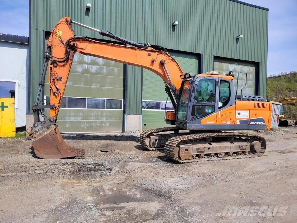 Doosan DX 180 LC Excavadoras sobre orugas