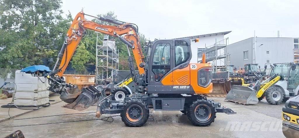 Doosan DX 100 W-7 Excavadoras de ruedas