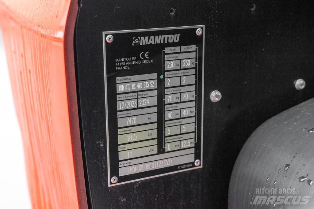 Manitou ATJ 180 Plataformas con brazo de elevación manual