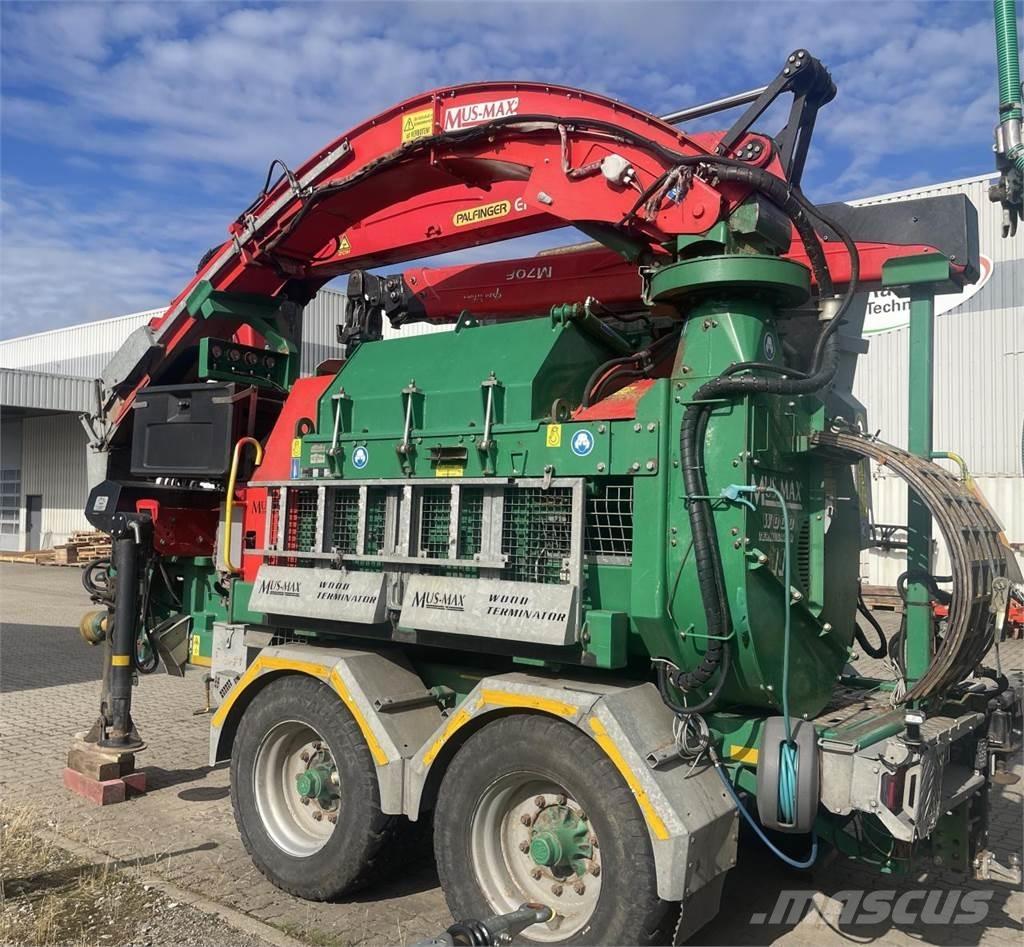 Mus-Max WT 11 Z Trituradoras de madera