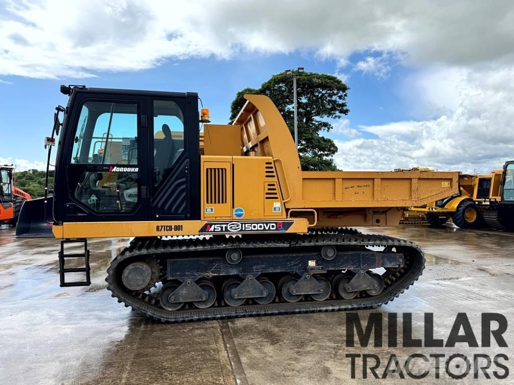 Morooka MST1500VDR Camiones de volteo sobre orugas