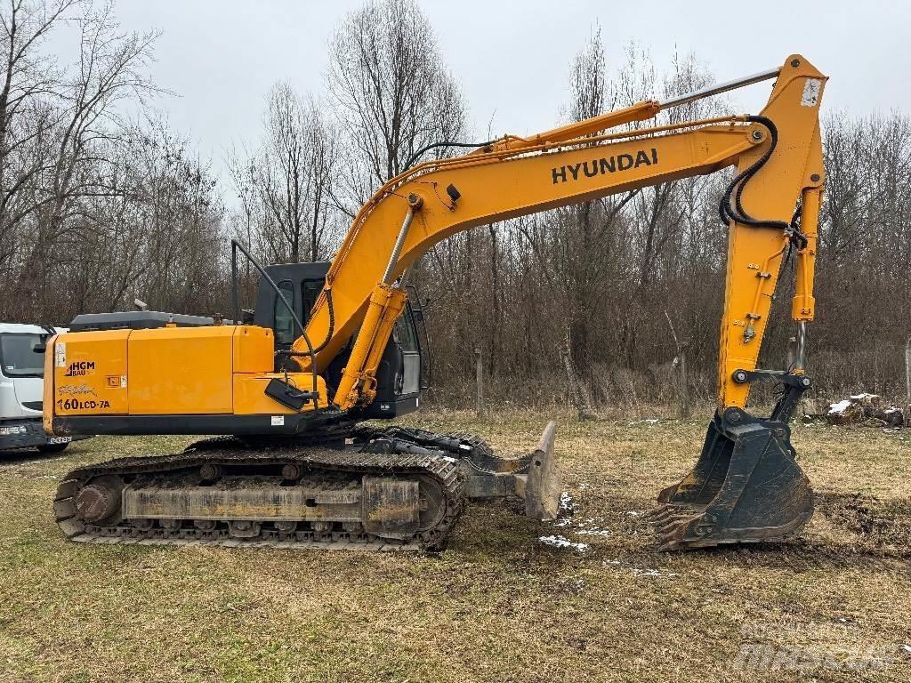 Hyundai R160LC-7A Excavadoras sobre orugas