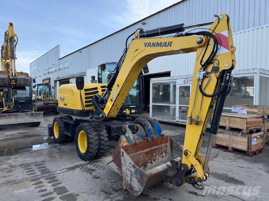Yanmar B95W (40810) Excavadoras de ruedas