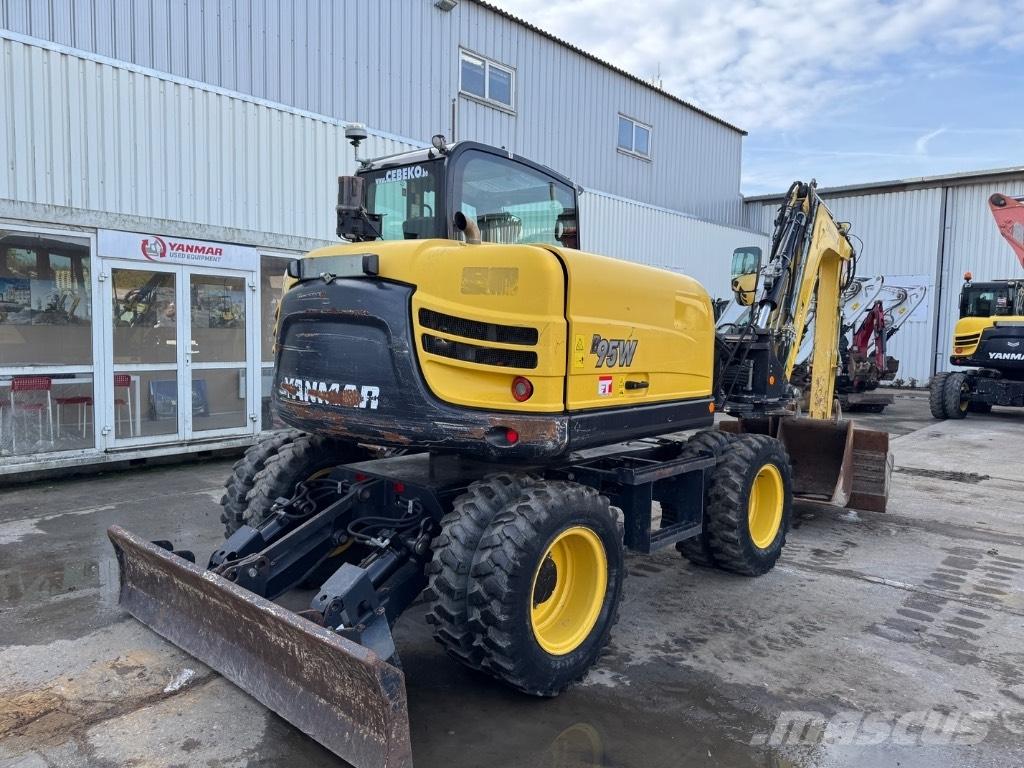 Yanmar B95W (40810) Excavadoras de ruedas