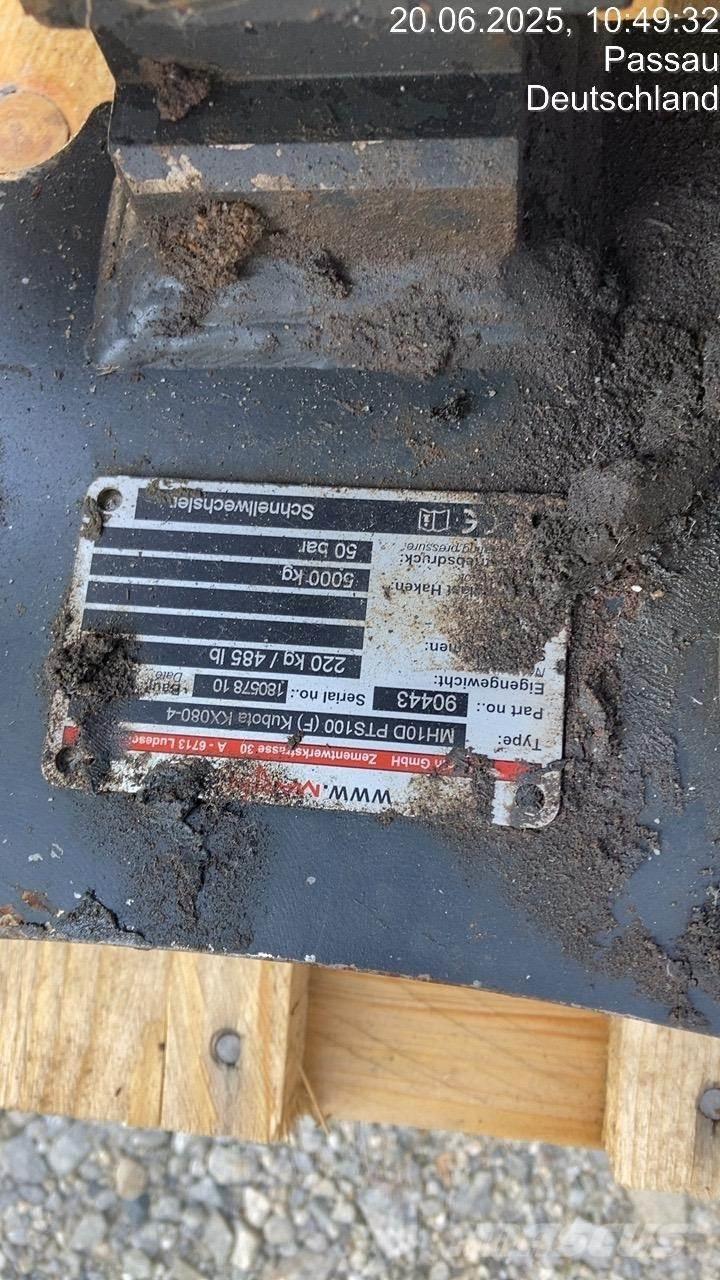 MTS MH10D PTS100 Conectores rápidos