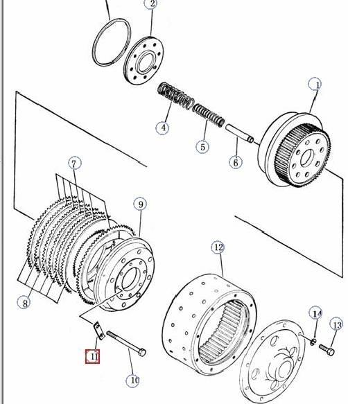 Shantui SD22 Transmisiones