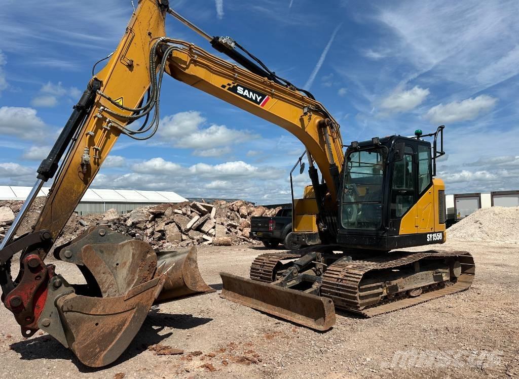 Sany SY 155 U Excavadoras sobre orugas