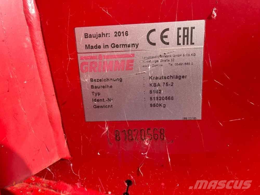 Grimme KSA 75-2 Equipo para papas - Otros