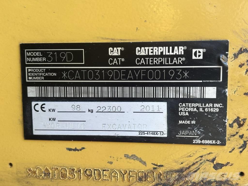 CAT 319 D L Excavadoras sobre orugas
