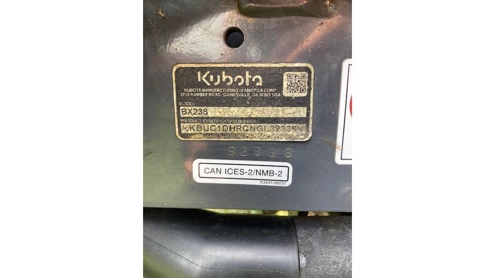 Kubota BX23s Tractores