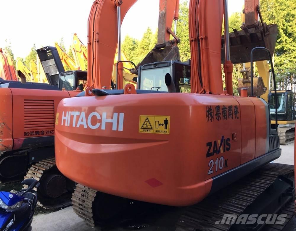 Hitachi ZX 210 Excavadoras sobre orugas
