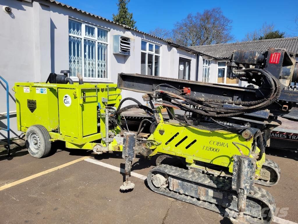 Cobra T12000 Máquinas de pilotes