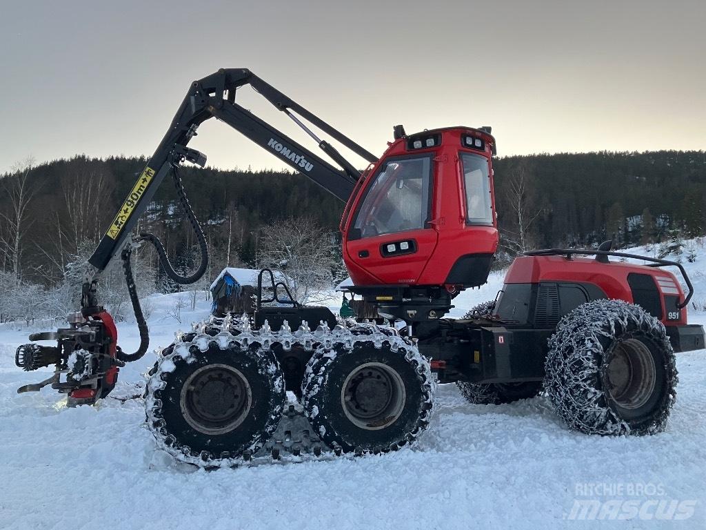 Komatsu 951 Cosechadoras