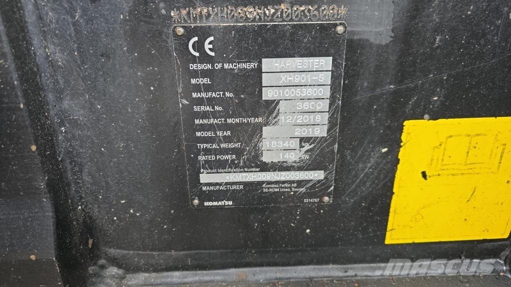 Komatsu 901.5 Cosechadoras