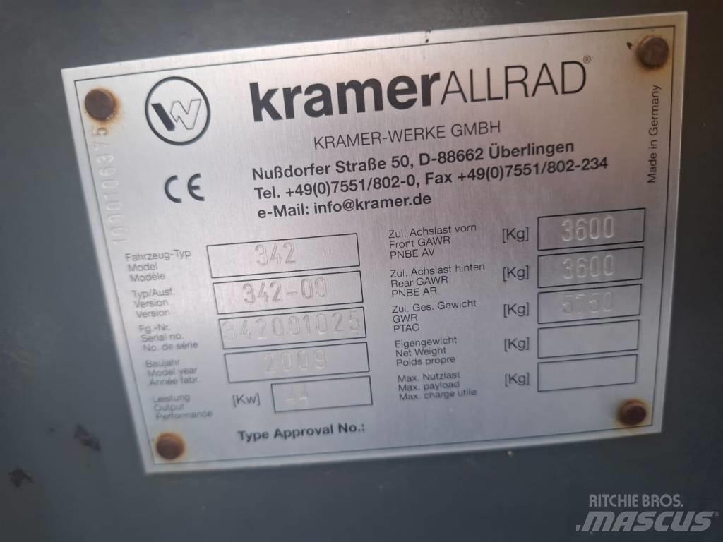 Kramer 380 Cargadoras sobre ruedas