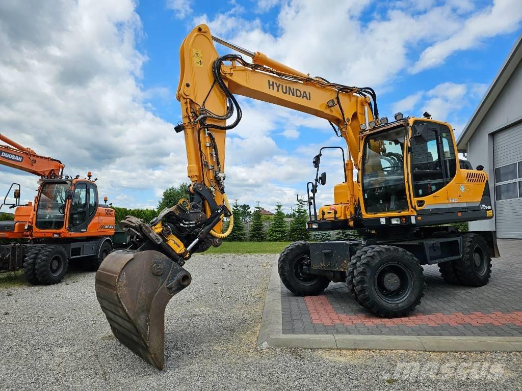 Hyundai 140 W 9 A Excavadoras de ruedas