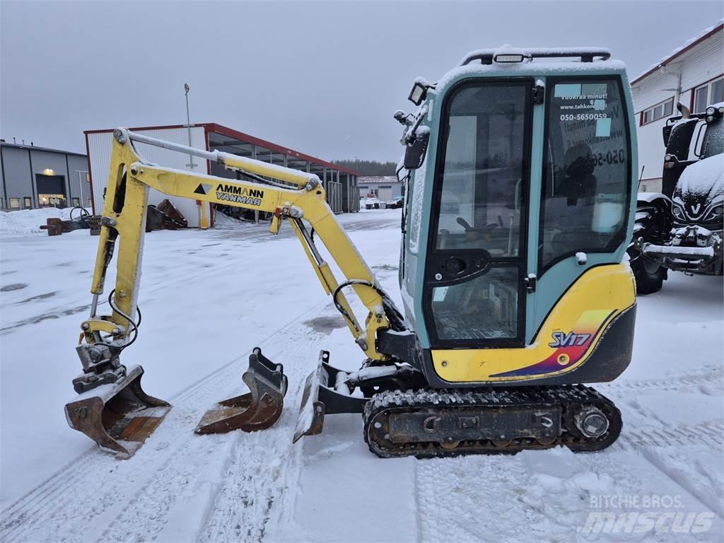 Yanmar SV17 Miniexcavadoras