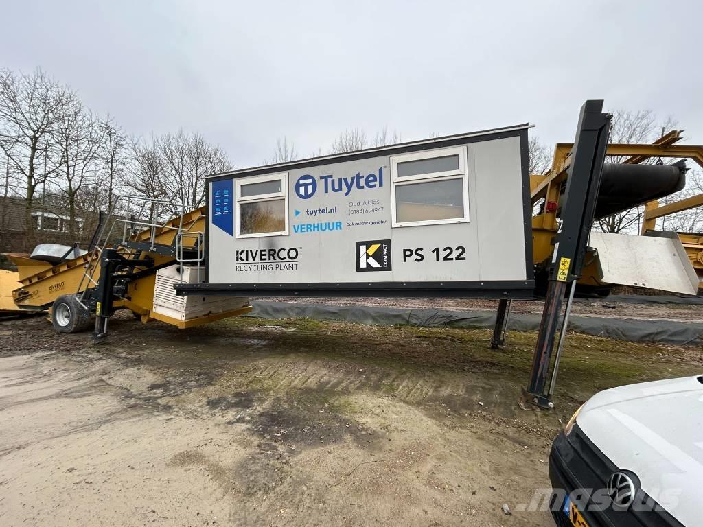 Kiverco PS 122 Equipos de clasificación de desechos