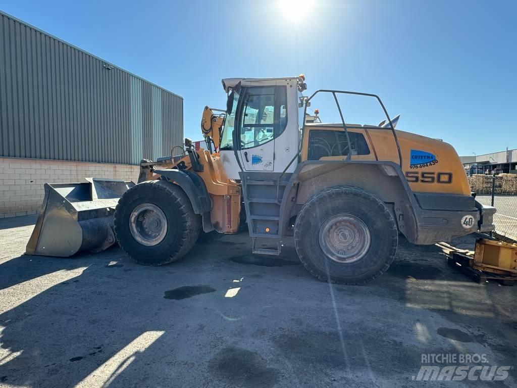 Liebherr L 550 Cargadoras sobre ruedas