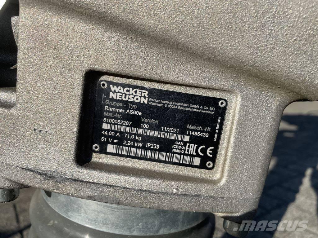 Wacker Neuson AS60e Pisones compactadores