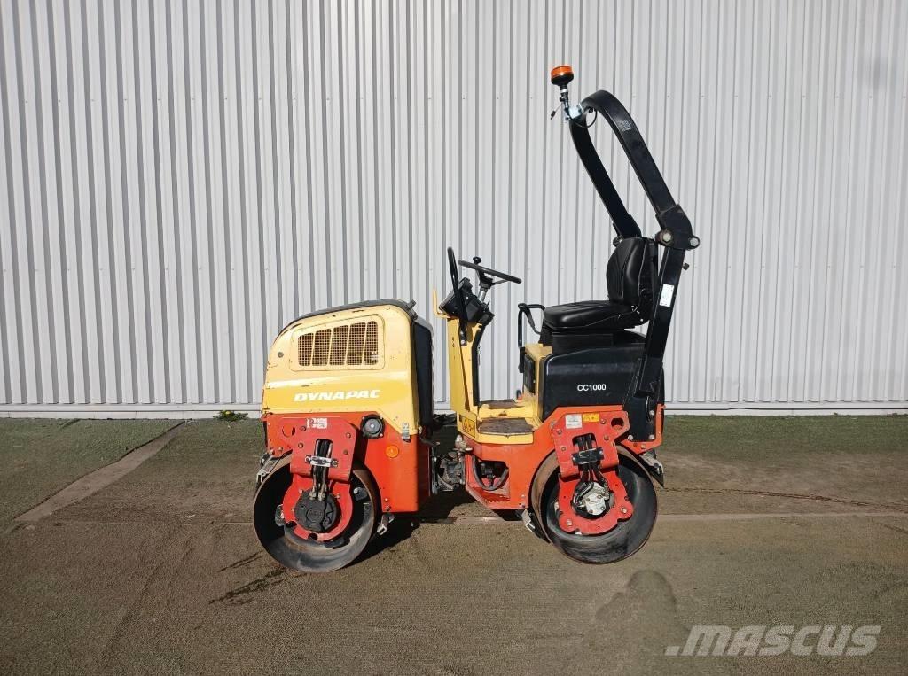 Dynapac CC1000, Vält Rodillos de doble tambor