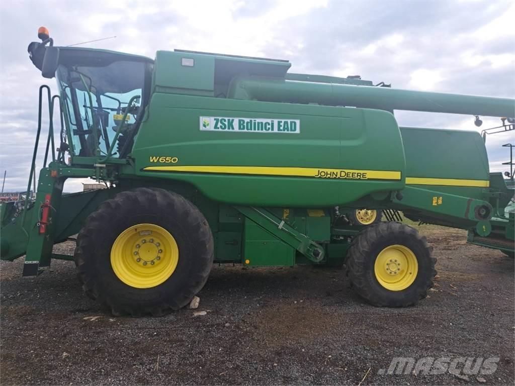 John Deere W650 Cosechadoras combinadas