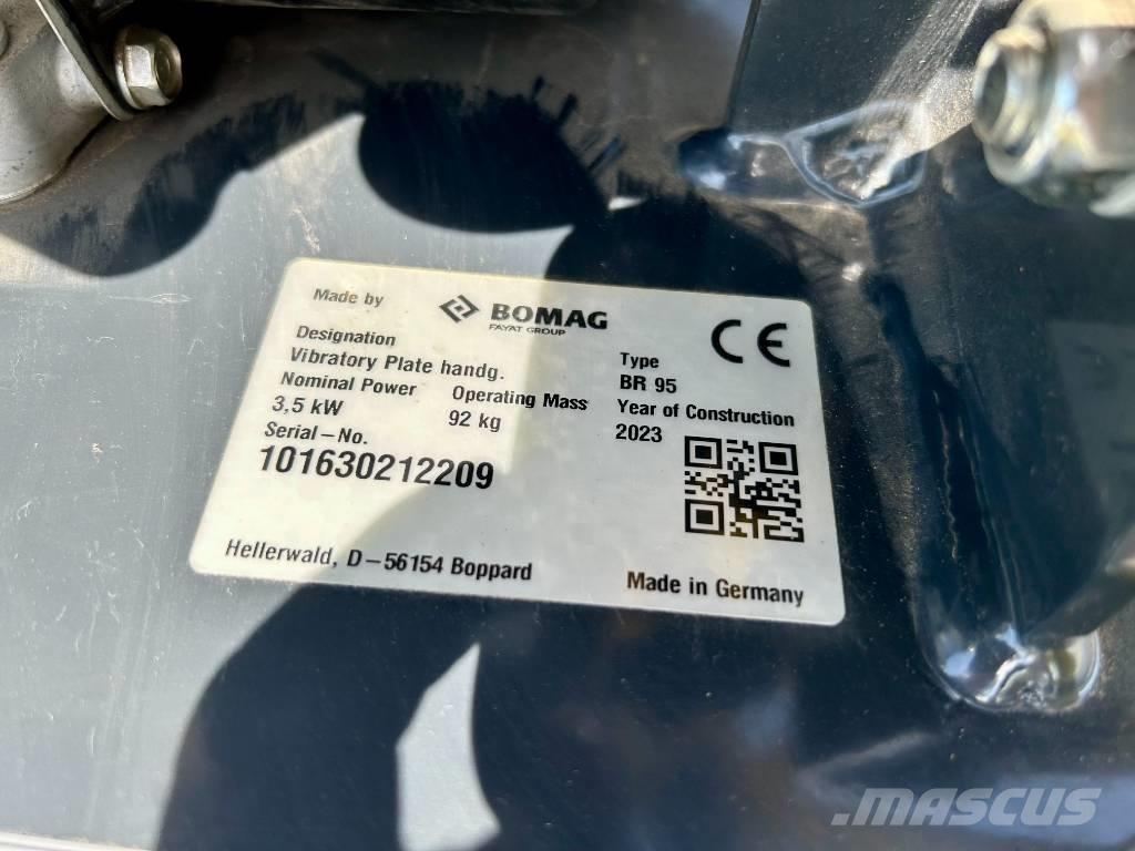 Bomag BR 95 Placas compactadoras