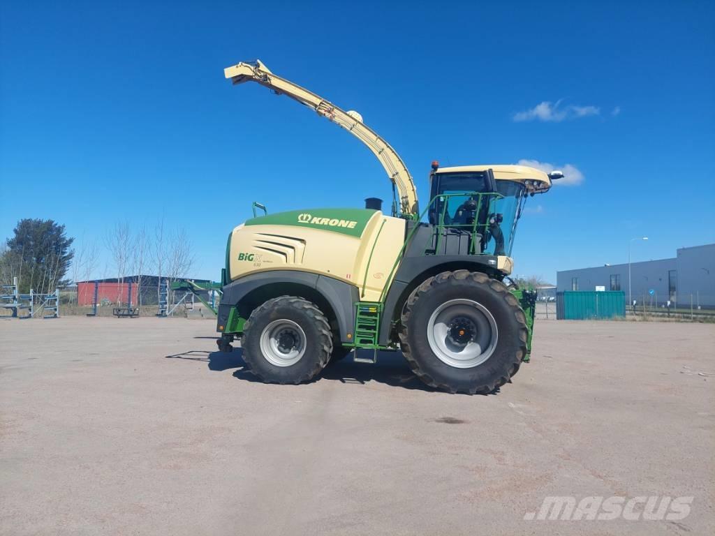 Krone Big X 630 Cosechadoras de forraje autopropulsadas