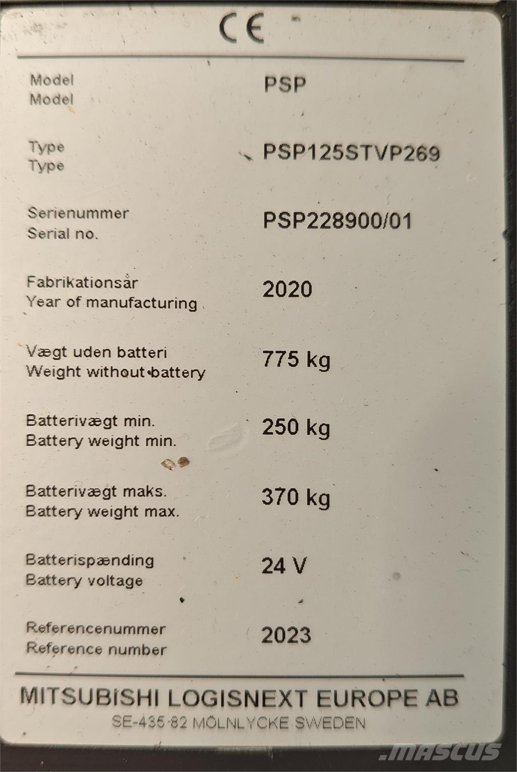 Atlet PSP125 Apiladoras eléctricos