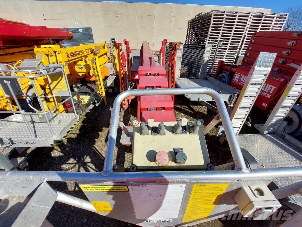 Ommelift 2500EBZ Plataformas remolcables