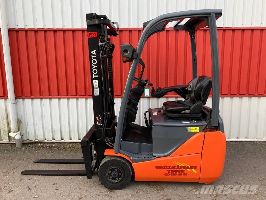 Toyota 8 FB ET 15 Carretillas de horquilla eléctrica