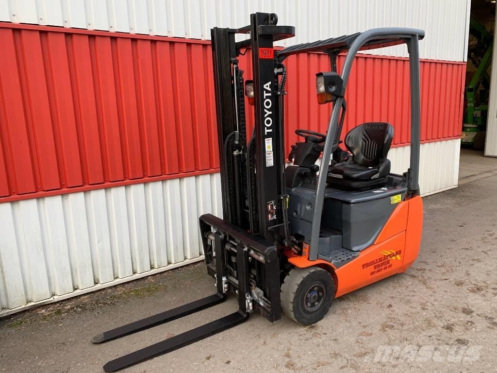 Toyota 8 FB ET 15 Carretillas de horquilla eléctrica