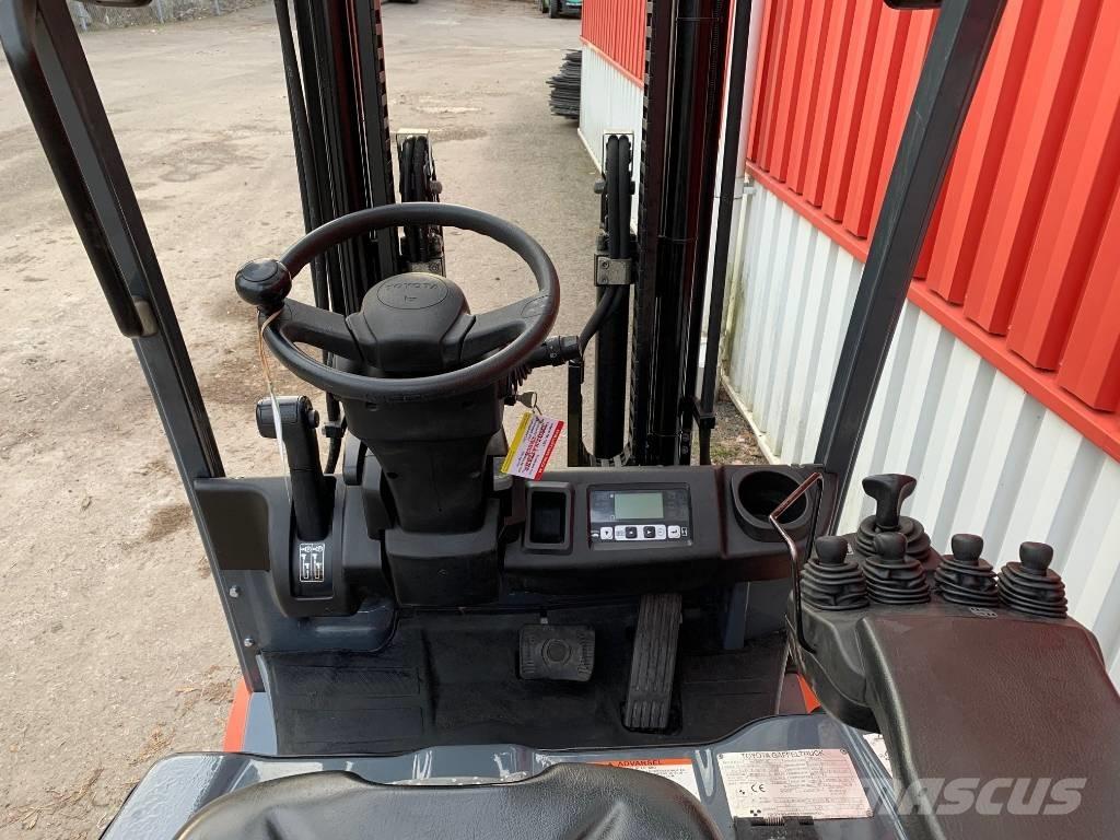 Toyota 8 FB ET 15 Carretillas de horquilla eléctrica