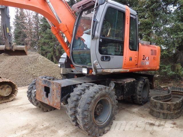 Hitachi ZX 160 W Excavadoras de ruedas