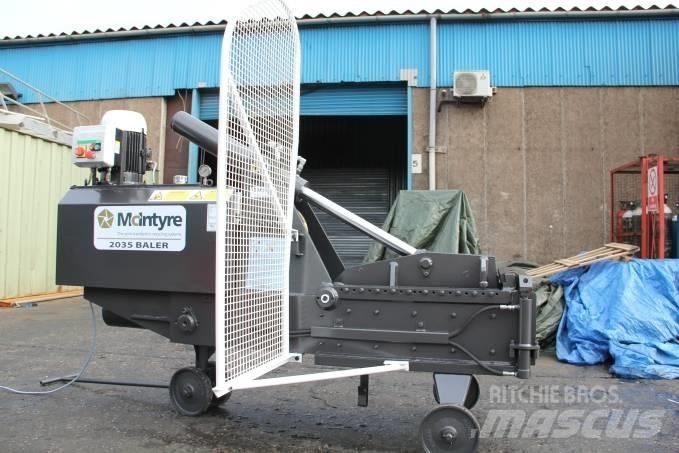 McIntyre Metal Baler Empacadoras industriales